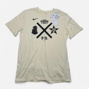 Nike MLB Rickwood Field 2024 Cream Graphic T Shirt Mens Medium